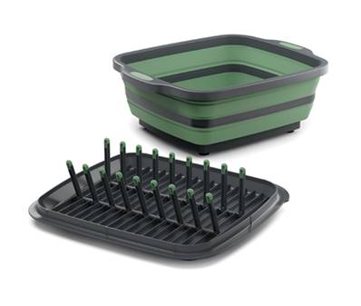Escape Dish Rack Set – Égouttoir Pliable pour Évier