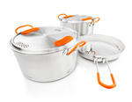 Glacier Base Camper Medium - Set de cuisson inox 3 personnes