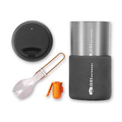 Halulite Minimalist - Set de cuisson ultraléger 0,6 L pour 1 personne