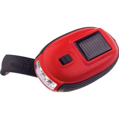 Z - Lampe KAO XL solaire et dynamo Rouge