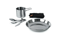 Glacier Stainless 1 Person Set – Kit repas inox 1 personne