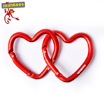 Mousqueton petit coeur 2 pcs